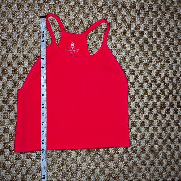 Fp Movement Happiness Runs Crop Tank, Hot Pink, Medium/Large - Picture 4 of 7